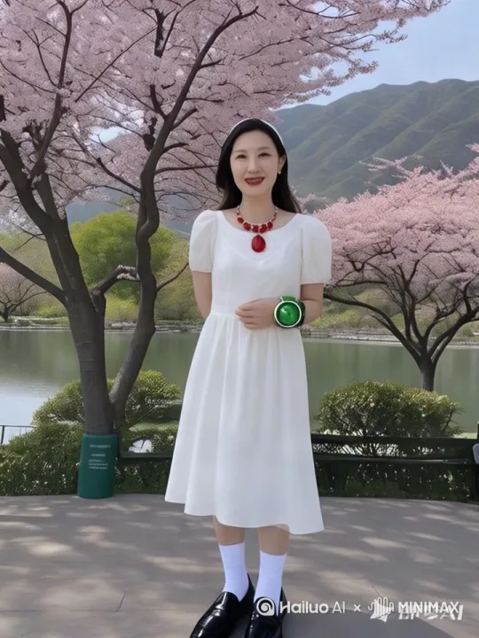 让此女人飞起来，成扒臥姿势，两手伸，衣服和头发随有风飘动，兰天白云向后移去。飞的很高.很远像仙女一样在空中飞行，9：16图像比例，电影级别画质。生成10秒视频 by Hailuo AI Video Generator