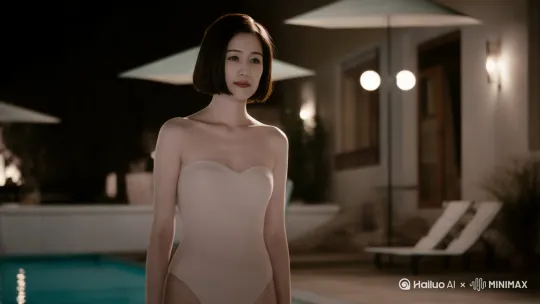 王家卫风格比基尼 by Hailuo AI Video Generator