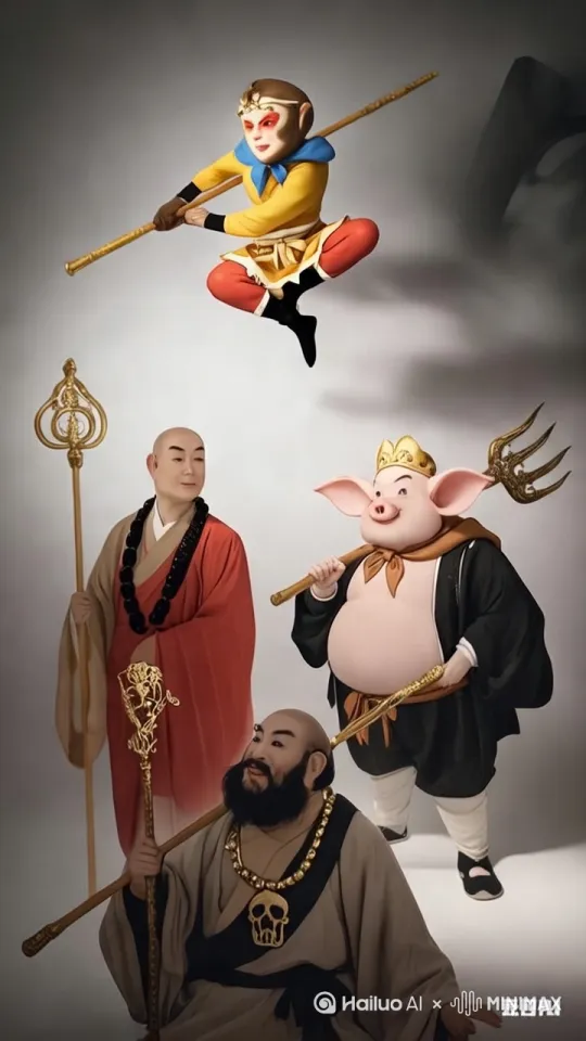 生成猪巴戒个人图 by Hailuo AI Video Generator