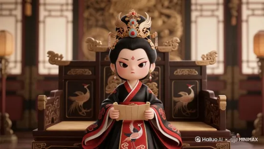 人物严肃说话 by Hailuo AI Video Generator