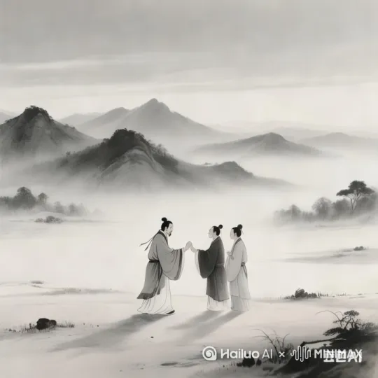 电影感 + 3D皮克斯风格+人物挥手再见[右移,左摇,跟随] by Hailuo AI Video Generator