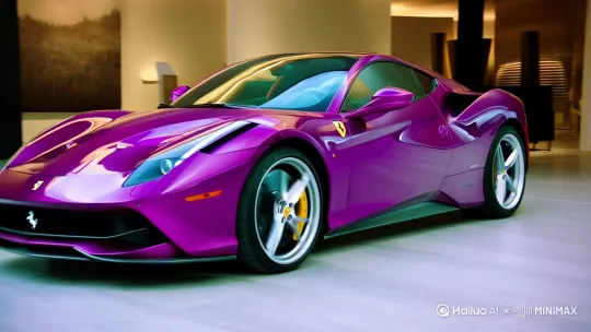 Their cutting-edge technology enabled seamless transitions, precise framing, and a professional finish in the Purple Ferrari short commercial, setting a new benchmark for AI-powered storytelling by Hailuo AI Video Generator
