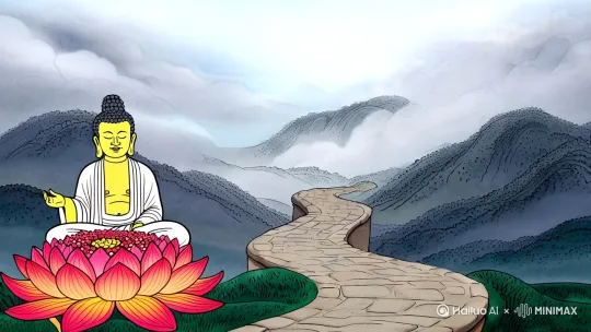 这个段子太有意思了！需要一张既有文化梗又带幽默感的配图，可以试试这样的设计方向：

朋友圈配图方案

画面构思

1. 背景：水墨风山间云雾，中间一条蜿蜒石板路，象征"三教合一"的融合之路。

2. 左侧：佛陀盘坐莲花，手势悠闲，飘来一句对话框："忍让"（字体用楷书，带禅意）。

3. 中间：孔子梳发髻，怒目握毛笔，对话框弹出一篇"小作文"（文字可模糊处理，只露标题《论XX之过》）。

4. 右侧：老子骑青牛，头顶冒火，对话框写"睚眦必报"（用狂草字体，加闪电特效）。

5. 底部：三人突然同框，一人叉腰对镜头喊话，对话框炸开："当面骂回去→写小作文→告诉因果报应！"（表情包风格，配"表情管理失败.jpg"字样）。

6. 角落彩蛋：角落画个小沙弥偷笑，举着"朋友圈文案生成器"牌子。

制作工具推荐

1. AI生成：用「Midjourney」输入关键词：
Chinese ink painting, three religions humor, Buddha Confucius Laozi arguing, funny speech bubbles, meme style, warm colors

2. 模板修改：在「Canva」搜"三教合一"模板，替换文字和表情包。

3. 手绘风：用「稿定设计」的国潮插画模板，直接套用对话框功能。

发圈文案建议

👉 戏精版：
"今日参透三教真谛：
佛曰忍让，儒曰开骂，道曰报应——
而我在第3步悟了：发朋友圈必须带图！"

👉 凡尔赛版：
"刚用三教智慧解决矛盾：

1. 佛系忍让（假装没看见）

2. 儒家输出（写小作文）

3. 道家反击（删好友前先截图）
最后发现…还是发朋友圈最安全[doge]"

效果预览

（实际制作时替换为具体设计，重点突出对话框冲突感和幽默反差）

这种设计既能玩梗传播，又符合国潮审美，保证点赞评论区秒变大型哲学讨论现场！ by Hailuo AI Video Generator