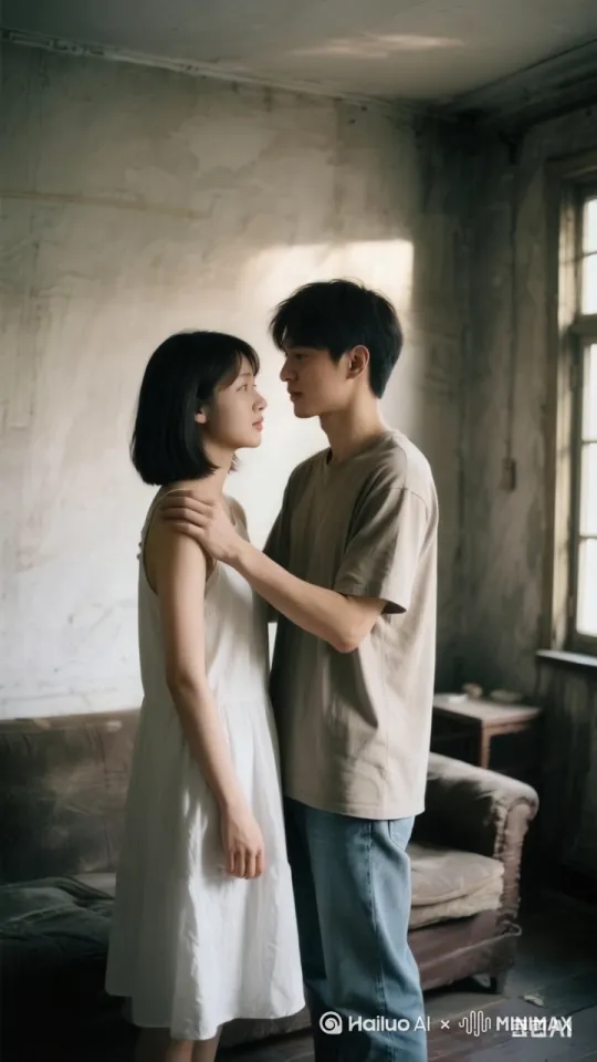打架，男的把女的打倒了 by Hailuo AI Video Generator