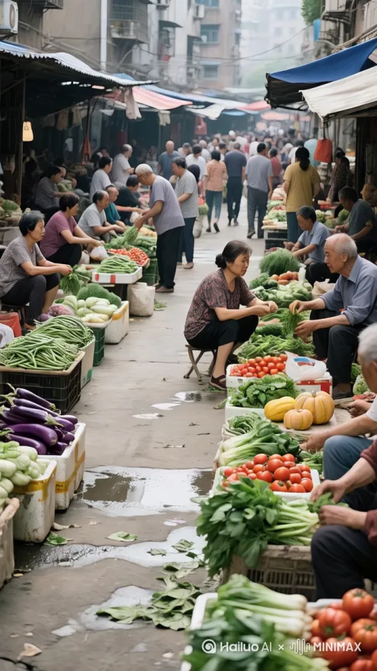 镜头移动，动态跟随，展现一个史诗般的激烈打斗场面。两个人正在进行惊心动魄的中国功夫对决，身形矫健，步伐灵活，每一个动作都充满力量与技巧。一人率先发动攻击，以迅雷不及掩耳之势踢出一记凌厉的侧踢，另一人迅速后仰躲避，紧接着回击一套连贯的拳法，拳风呼啸。他们的招式刚柔并济，时而是刚猛的直拳，时而是柔美的转身回旋踢。身影交错之间，地面的尘土飞扬而起，镜头动态跟随，从不同角度展现他们激烈的交锋，周围的人拍手叫好。
[晃动] by Hailuo AI Video Generator