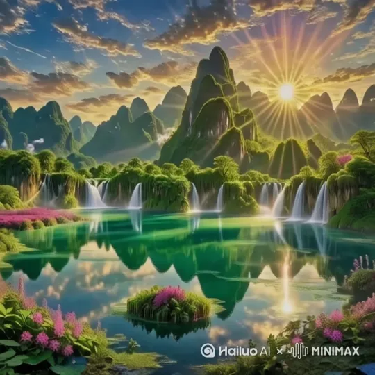 [左移,推进,右摇][推出,上升,下摇][右摇,变焦推进] by Hailuo AI Video Generator