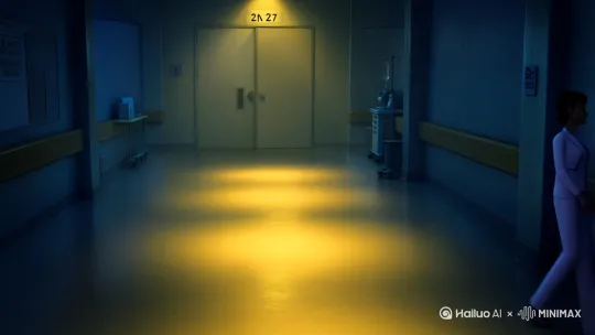 **午夜病房的消失病历**

深夜，医院的走廊被昏黄的灯光拉长，显得格外冷清。偶尔传来的脚步声，伴随着隐约的器械声，让整个空间更添几分神秘。在医院的深处，有一间被遗忘的病房，门牌号已经模糊不清，仿佛被时间所遗弃。

李明是一名年轻的医生，这天他因加班错过了末班车，被迫留在医院过夜。午夜时分，他准备到休息室小憩，却意外经过了那间被遗忘的病房。门半掩着，透出微弱的蓝光，好奇心驱使他悄悄走近。

透过门缝，李明看见病房内空无一人，但床头柜上却摆放着一本打开的病历。病历上的字迹模糊，似乎被泪水打湿过，但患者姓名一栏却异常清晰——“林婉”。

正当李明疑惑之际，一阵风吹过，病历竟自行翻动起来，最终停在了某一页。那页上记录着林婉的详细病情，但奇怪的是，病情记录在后半段突然中断，仿佛被刻意抹去。李明心中涌起一股莫名的寒意，他轻轻推开门，想要看个究竟。

病房内静悄悄的，只有病历本上的蓝光在微微闪烁。李明走近床头柜，伸手去拿那本病历，就在这时，他的手指触碰到了一个冰冷的物体——那是一支旧式钢笔。钢笔上刻着“林婉赠”三个字，显然，这是林婉的东西。

李明拿起钢笔，突然，病房内的灯光开始闪烁，四周的景象变得模糊。当他再次睁开眼时，发现自己竟然站在了医院的档案室前。门虚掩着，里面透出昏黄的光。他推开门，发现档案架上正摆放着林婉的完整病历。

病历上详细记录了林婉的病情，以及她最终神秘消失的原因。原来，林婉患有一种罕见的疾病，医院无力回天。在绝望中，她选择了一个夜晚，悄悄离开了医院，从此音讯全无。而那本病房里的病历，似乎是她留下的唯一线索。

李明翻阅着病历，心中充满了感慨。就在这时，他注意到病历最后一页夹着一张纸条，上面写着：“谢谢你，找到我的故事。但请让一切过去吧，我已经找到了属于自己的平静。”

李明心中一震，他明白，这是林婉留给他的信息。他轻轻合上病历，将其放回原处，然后退出了档案室。

走出医院大门，夜空中的星星格外明亮。李明深吸了一口清新的空气，心中默念：“愿你在另一个世界安好，林婉。”然后，他转身离去，消失在了夜色中。而那间被遗忘的病房，再次回归了沉寂，仿佛一切从未发生过。 by Hailuo AI Video Generator