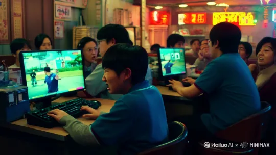 瓦学弟
在网吧玩《CSGO》红温把电脑砸了 by Hailuo AI Video Generator