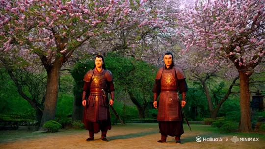 桃园三结义 by Hailuo AI Video Generator