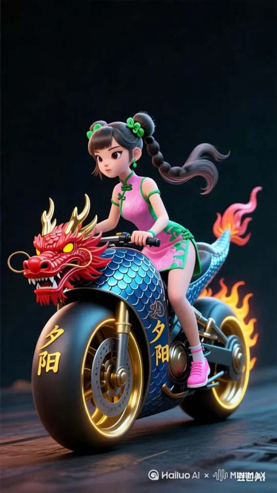对着镜头闪电式的疾奔[左移,跟随][左移,推进,右摇][拉远] by Hailuo AI Video Generator