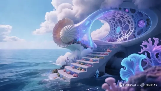 开始：低角度近地面  过程：垂直向上提升 结束：高空鸟瞰
特点：逐渐揭示广阔风景，镜头稳定无摇晃 by Hailuo AI Video Generator