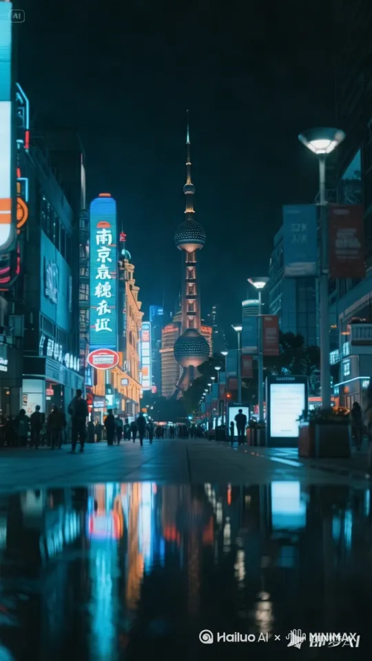 [左移,右摇,跟随移轴拍摄16k高清电影青橙色怀旧。[推出,上升,下摇] by Hailuo AI Video Generator
