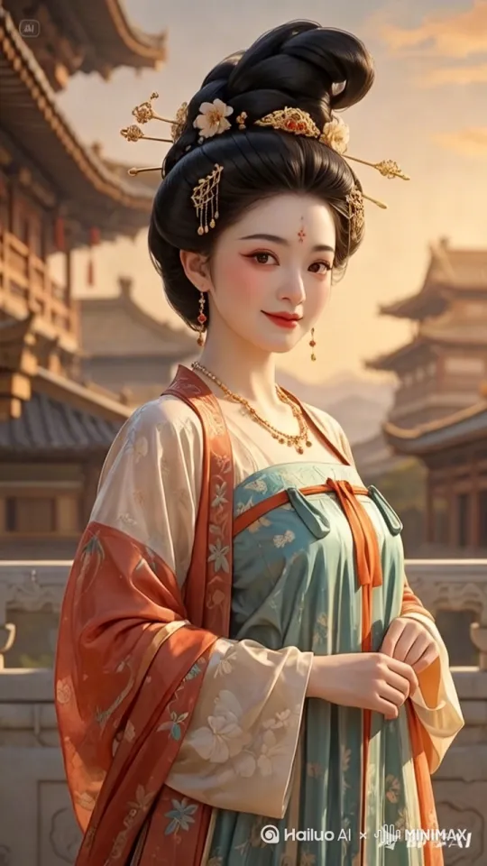 [右移,左摇,跟随][下降,上摇][推出,上升,下摇] by Hailuo AI Video Generator