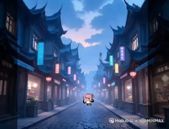 一个年轻女性穿着素色连衣裙在深秋的马路缓缓行走。长发凌乱，眼角泛着泪光。保持近景构图，摄像机静止不动，透出压抑的孤独感。 by Hailuo AI Video Generator