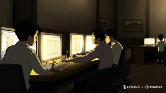 凌晨三点改方案时，老板突然冒出来：" 项目成了给你们分股份 "，黛玉摔键盘：" 这饼画得比大观园的假山还巍峨呢！合着我们都是您画里的草木人儿，喝露水就能饱？" by Hailuo AI Video Generator