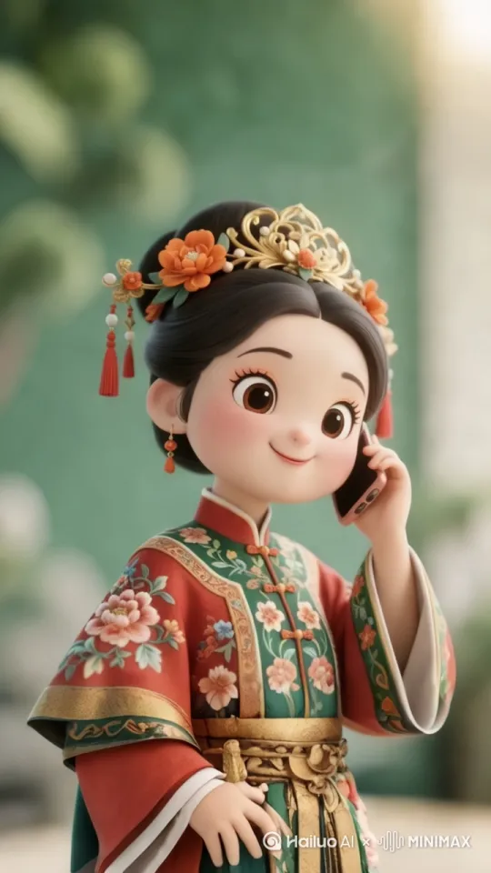 人物嘴不停地说话 by Hailuo AI Video Generator