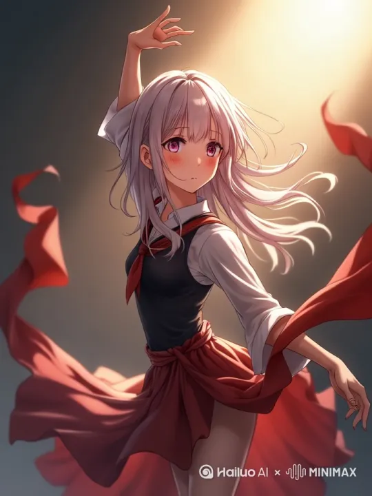 照片女生跳恰恰 by Hailuo AI Video Generator