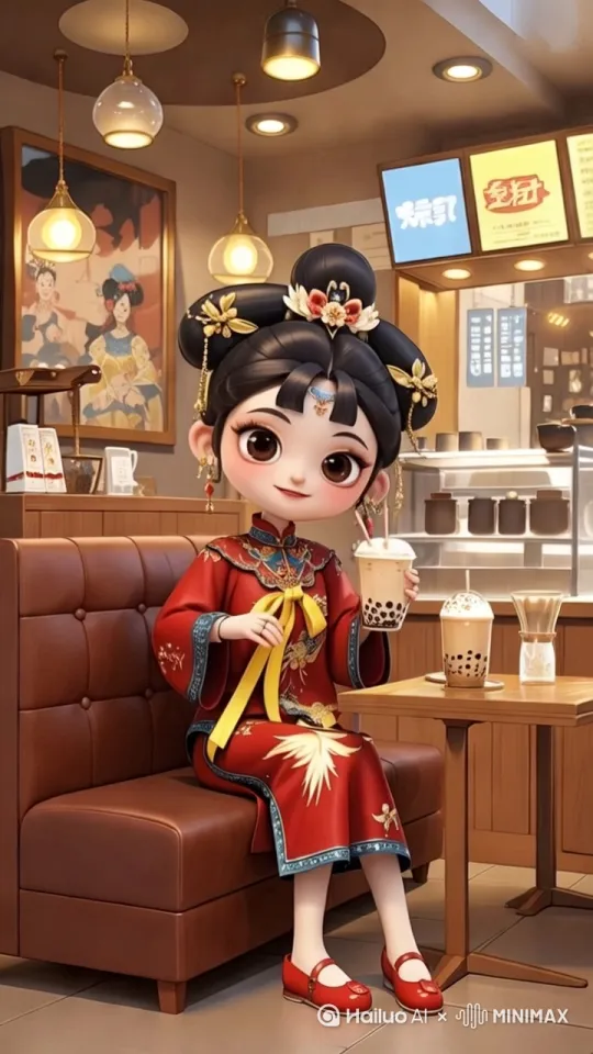 人物不停说话 by Hailuo AI Video Generator