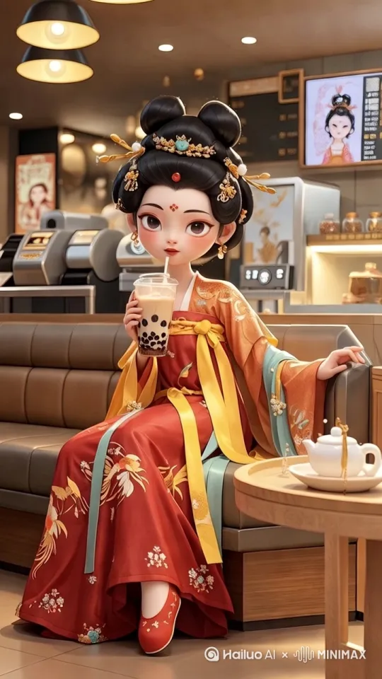 人物不停说话 by Hailuo AI Video Generator