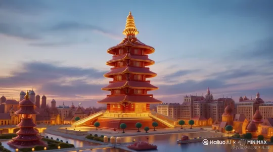 相机快速向前推进（不要切换场景） by Hailuo AI Video Generator