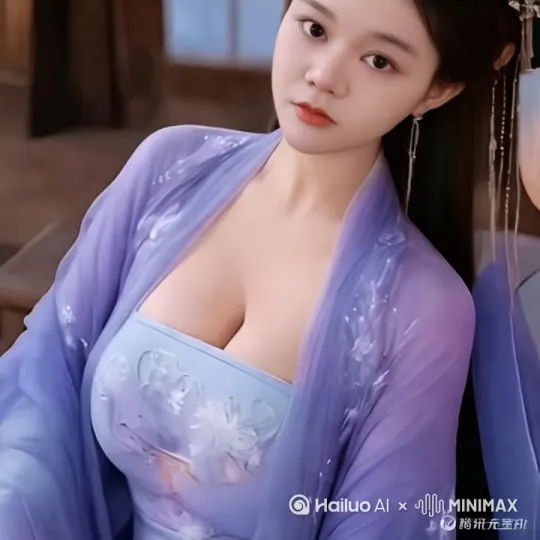 女子在油菜花田中的唯美画面 by Hailuo AI Video Generator