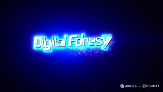 1. **开场 (0-5秒)**  
   - 黑屏中浮现像素粒子，逐渐聚合成"Digital Odyssey"发光标题  
   - 背景音：科技感上升音效

2. **场景1：数据森林 (5-20秒)**  
   - 镜头穿越由发光二进制代码构成的树林  
   - 虚拟鹿群突然散成数据碎片，地面浮现旋转的银河图案  
   - 音乐：空灵电子乐+环境白噪音

3. **转场特效 (20-25秒)**  
   - 画面如液体般扭曲，色彩从冷蓝渐变到暖橙

4. **场景2：赛博城市 (25-45秒)**  
   - 未来都市全息投影广告与古风建筑叠加  
   - 机器人摊贩制作发光拉面，无人机群组成动态二维码  
   - 音效加入都市环境声+科技感鼓点

5. **高潮 (45-55秒)**  
   - 镜头急速上升穿越云层，在太空中显现地球数据网络脉络  
   - 突然所有光线收缩成个能量球，爆发出彩虹色波纹

6. **结尾 (55-60秒)**  
   - 波纹中浮现你的LOGO  
   - 黑屏字幕："Create Your Reality"

**制作工具建议：**
1. 3D动画：Blender + After Effects
2. 快速生成：RunwayML/Pika等AI视频工具
3. 模板化制作：Canva/Animaker
4. 音效：Epidemic Sound或Artlist

需要具体实现某个部分的技术指导吗？或是希望获得不同风格的视频构思？ by Hailuo AI Video Generator