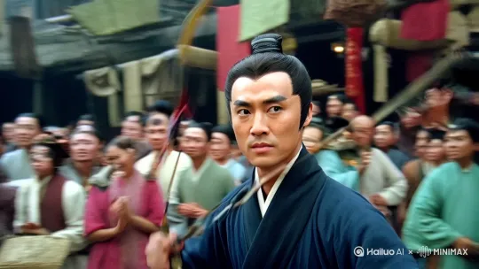 卖油翁与神箭手
从前,有个叫陈尧咨的人,射箭技艺十分高超,能在百步之外射中杨柳叶,周围人都对他的箭术赞不绝口,陈尧咨也因此非常骄傲。
有一天,陈尧咨在集市上表演射箭,观者如堵,喝彩声不断。这时,一位卖油的老翁挑着担子路过,只是淡淡地看了几眼,并未露出惊叹之色。陈尧咨心中不悦,上前问道:“老翁,你也懂射箭吗?我这箭术难道不精湛吗?”老翁回答:“这没什么了不起的,只不过是手法熟练罢了。”
陈尧咨大怒,喝道:“你怎敢轻视我的箭术!”老翁不慌不忙地放下担子,取出一个葫芦放在地上,又拿了一枚铜钱盖在葫芦口,然后用勺子舀起油,缓缓地将油从铜钱的方孔注入葫芦,油全部注完,铜钱却丝毫没有沾到油。老翁笑着说:“我也没什么特别的,只是卖油卖得多了,手法熟练而已。”
陈尧咨这才恍然大悟,明白自己不该因一点技艺就骄傲自满。 by Hailuo AI Video Generator