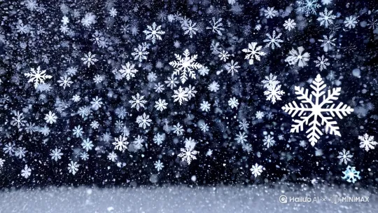 您的雪花效果代码非常完整，但结尾处似乎被截断了。以下是完整的动画循环部分补全建议：

```javascript
// 动画循环
function animate() {
    for (let i = 0; i < snowflakes.length; i++) {
        const snowflake = snowflakes[i];

        // 更新位置
        snowflake.y += snowflake.fallSpeed;
        snowflake.swayProgress += snowflake.swaySpeed * 0.01;

        // 左右摆动效果
        snowflake.x += Math.sin(snowflake.swayProgress) * snowflake.swayRange * 0.01;

        // 边界检测（补充完整）
        if (snowflake.y > window.innerHeight) {
            // 重置到顶部随机位置
            snowflake.y = -20;
            snowflake.x = Math.random() * window.innerWidth;
        }

        // 应用新位置
        snowflake.element.style.transform = `translate(${snowflake.x}px, ${snowflake.y}px)`;
    }

    requestAnimationFrame(animate);
}

// 启动动画
animate();
```

需要改进的几个关键点：

1. **性能优化**：
```javascript
// 使用transform代替直接修改位置（更高效的渲染）
snowflake.element.style.transform = `translate(${snowflake.x}px, ${snowflake.y}px)`;

// 添加will-change属性提升性能
snowflake.style.willChange = 'transform, opacity';
```

2. **响应式处理**：
```javascript
// 添加窗口resize监听
window.addEventListener('resize', () => {
    snowflakes.forEach(snow => {
        if (snow.x > window.innerWidth) {
            snow.x = window.innerWidth - 10;
        }
    });
});
```

3. **增强视觉效果**：
```javascript
// 在创建雪花时添加随机颜色
const colors = ['#E4F1FE', '#8DC6FF', '#FFFFFF', '#DDF3FF'];
snowflake.style.color = colors[Math.floor(Math.random() * colors.length)];

// 添加旋转动画
const rotation = Math.random() * 360;
snowflake.element.style.transform = `rotate(${rotation}deg)`;
```

4. **改进控制功能**：
```javascript
// 暂停功能
let isPaused = false;
document.getElementById('pauseSnow').addEventListener('click', () => {
    isPaused = !isPaused;
    if (!isPaused) animate();
});

// 在animate函数开头添加
if (isPaused) return;
```

完整的功能增强建议：

1. **添加碰撞检测**（可选）：
```javascript
function checkCollisions() {
    for (let i = 0; i < snowflakes.length; i++) {
        for (let j = i + 1; j < snowflakes.length; j++) {
            const dx = snowflak by Hailuo AI Video Generator