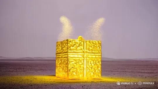 一天金子人从金砖跳了出来 by Hailuo AI Video Generator