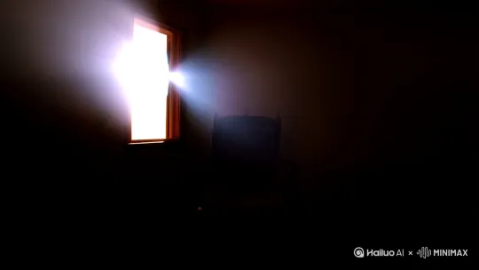在一个昏暗的房间里,一束强烈的光线从窗户缝隙中射进来,镜头聚焦在光束上,随着光线逐渐变亮,画面中充满耀眼的光芒,当光芒散去时,场景转换到一个阳光明媚的户外沙滩,光线的变化成为转场的关键元素,营造出奇幻的视觉效果 。 by Hailuo AI Video Generator
