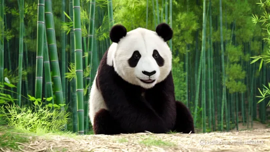 熊猫向我招手 by Hailuo AI Video Generator