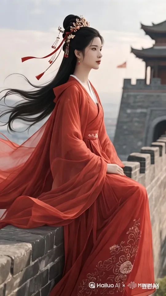 一个悲伤的男人独自站在海边看海，无人机运镜 by Hailuo AI Video Generator