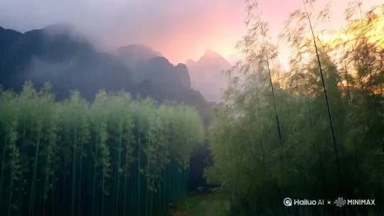 制作一个关于“李白在雨中边吟诗边练剑”的视频。以下是一个详细的视频脚本大纲：

### 视频脚本：李白在雨中边吟诗边练剑

#### 1. **场景设定**
   - **时间**：黄昏，雨天
   - **地点**：一片宁静的山林，远处有隐约的群山和竹林
   - **天气**：细雨绵绵，天空灰暗，但仍有微光

#### 2. **开场镜头**
   - **镜头1**：远景，镜头从远处缓缓推进，展示整个场景。细雨在空中飘落，竹林在微风中轻轻摇曳。
   - **镜头2**：中景，李白身穿白色长袍，手持长剑，站在一片空地上。雨水打湿了他的衣襟，但他的神情专注而坚定。

#### 3. **吟诗与练剑**
   - **镜头3**：特写，李白的脸部表情，雨水顺着他的脸颊流下，他的眼神中透露出一种深邃的思考。
   - **镜头4**：中景，李白开始吟诗，声音低沉而有力，伴随着雨声和风声，形成一种自然的和声。
     - **吟诗内容**（示例）：
       ```
       雨打芭蕉叶，风吹竹林声。
       剑舞天地间，心随云水行。
       ```
   - **镜头5**：全景，李白开始舞剑，剑光在雨中闪烁，动作流畅而有力。剑舞与吟诗相辅相成，形成一种独特的艺术表现。
   - **镜头6**：特写，剑尖划过雨滴，雨水四溅，展现出剑法的精妙。
   - **镜头7**：中景，李白在雨中旋转，长袍随风飘动，雨水在他的周围形成一圈圈水花。

#### 4. **情感表达**
   - **镜头8**：特写，李白的面部表情，雨水和汗水混合在一起，他的眼神中透露出一种豪放与不羁。
   - **镜头9**：全景，李白停下剑舞，站立在雨中，闭上眼睛，感受着大自然的力量和宁静。
   - **镜头10**：远景，镜头缓缓拉远，李白的身影逐渐融入到整个自然景观中，表现出一种天人合一的境界。

#### 5. **结尾镜头**
   - **镜头11**：中景，李白缓缓睁开眼睛，微微一笑，转身离去，消失在雨中的竹林里。
   - **镜头12**：远景，镜头从竹林上空缓缓升起，展示整个场景，雨渐渐停息，天空开始放晴。

#### 6. **背景音乐**
   - 选择一首古风音乐，配合李白的吟诗和剑舞，营造出一种古典而优雅的氛围。

#### 7. **后期制作**
   - **特效**：适当加入一些雨滴和剑光的特效，增强视觉冲击力。
   - **音效**：加入雨声、风声、剑舞声等自然音效，增强现场感。
   - **字幕**：在吟诗时加入字幕，帮助观众理解诗句内容。 by Hailuo AI Video Generator