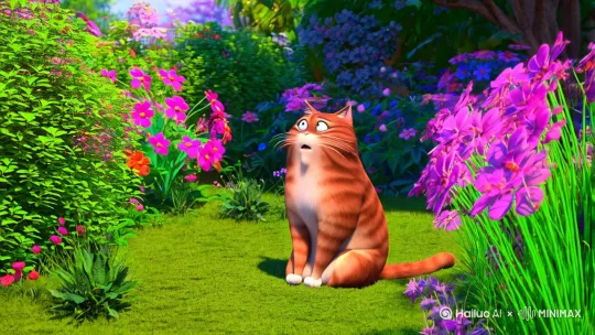 胖猫很惊讶 by Hailuo AI Video Generator