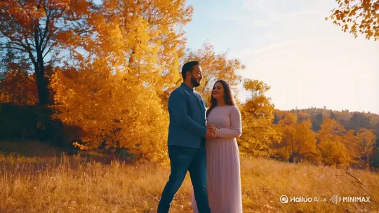 我们曾经走过秋天，是主给我们的恩典；忘不了你美丽的笑容，永远印在我的心田。我们将心紧紧相连，爱主的心永不改变；忘不了你温柔的声音，永远围绕在耳边。每一滴眼泪，触动我心弦，使我更加地思念；我们的欢笑、我们的眼泪送走,送走秋天，盼望春天再相见，看见你成长的笑颜；我祷告主祝福你们，有主的喜乐平安 在每一天。 by Hailuo AI Video Generator