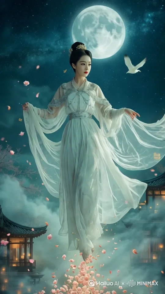 由远而近飞翔而来[推出,上升,下摇] by Hailuo AI Video Generator