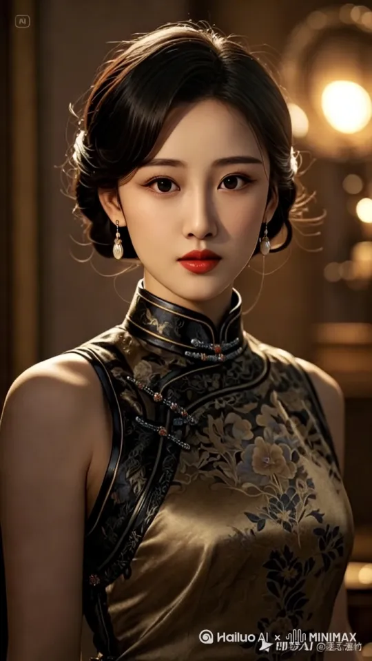 给绘画课结束，老师上前拥抱亲吻模特，以表示鼓励，模特热情回吻 by Hailuo AI Video Generator