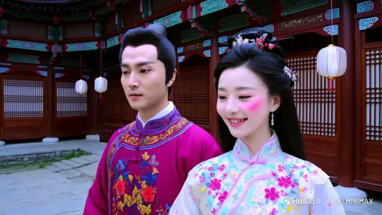 唐伯虎点秋香
 
- 历史上虽有秋香其人，不过她至少要比唐伯虎大二十岁，二人之间很难发生风流韵事。“唐伯虎点秋香”故事雏形最早出现在明代笔记体小说中，明代小说家王同轨先生的《耳谈》中叙述的是苏州才子陈元超因秋香一笑而乔装打扮到官宦人家做伴读书童，后点秋香结成姻缘的故事，到明朝末年冯梦龙手中变成了《唐解元一笑姻缘》，情节更加复杂。3D建模，8k超高清，比例9:16 by Hailuo AI Video Generator