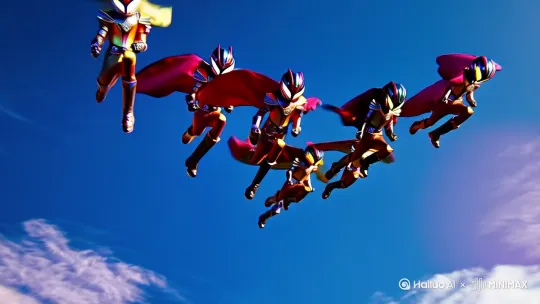 一个个假面骑士从天而降。
时长10秒。
形式为3D。
时长10秒。 by Hailuo AI Video Generator
