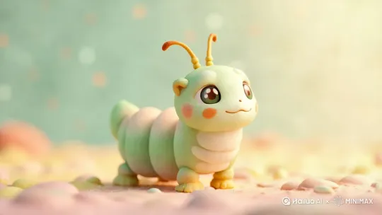 由远及近萌萌的可爱动作 by Hailuo AI Video Generator