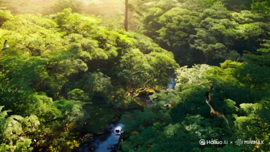 ### 视频脚本：狼王森林巡逻，遭遇天敌袭击，带领族群突围

#### 场景 1：宁静的森林清晨
- **画面**：镜头从高空俯瞰，一片茂密的森林，阳光透过树叶洒下斑驳的光影。森林中，鸟儿在歌唱，溪水潺潺流淌。
- **音乐**：轻柔的自然音效，鸟鸣声，溪水声，营造出宁静的氛围。
- **字幕**：清晨的森林，宁静而美丽。

#### 场景 2：狼王的巡逻
- **画面**：狼王带领着族群在森林中巡逻，步伐稳健，目光锐利。狼群成员之间默契配合，警惕地观察四周。
- **音乐**：低沉的弦乐开始加入，节奏缓慢但充满力量，象征着狼群的团结和力量。
- **字幕**：狼王带领族群，巡视领地，守护家园。

#### 场景 3：遭遇天敌
- **画面**：突然，远处传来一阵骚动，狼群停下脚步，警觉地竖起耳朵。镜头切换到远处，一群凶猛的猎食者（可以是老虎或熊）正朝狼群逼近。
- **音乐**：音乐突然变得紧张，低音鼓点急促，弦乐快速拨动，营造出紧张和危险的氛围。
- **字幕**：危险逼近，狼群面临生死考验。

#### 场景 4：狼王的决策
- **画面**：狼王站在族群前方，目光坚定，耳朵微微颤动，似乎在判断敌人的位置和数量。它低声咆哮，指挥族群准备迎战。
- **音乐**：音乐节奏加快，弦乐和打击乐交织，表现出狼王的果断和族群的无畏。
- **字幕**：狼王果断决策，指挥族群迎战。

#### 场景 5：激烈的战斗
- **画面**：狼群与天敌展开激烈的战斗，狼群成员相互配合，灵活地躲避攻击并伺机反击。狼王冲在最前面，勇敢地与敌人搏斗。
- **音乐**：音乐达到高潮，强烈的鼓点和激昂的弦乐，表现出战斗的激烈和狼群的勇敢。
- **字幕**：激烈的战斗，狼群无畏无惧。

#### 场景 6：突围与胜利
- **画面**：经过一番激烈的搏斗，狼群终于找到机会突围。狼王带领族群迅速撤离，消失在森林深处。天敌在后面追赶，但最终被甩开。
- **音乐**：音乐逐渐缓和，节奏变慢，但仍然充满力量，象征着狼群的胜利和团结。
- **字幕**：狼群成功突围，守护了家园。

#### 场景 7：回归宁静
- **画面**：镜头再次回到森林，狼群在远处休息，狼王站在高处，警惕地观察着四周。森林恢复了宁静，阳光依旧洒在树叶上。
- **音乐**：音乐变得轻柔，鸟鸣声和溪水声再次响起，营造出宁静的氛围。
- **字幕**：森林恢复了宁静，狼群继续守护着他们的家园。

#### 结尾
- **画面**：狼王抬头望向天空，眼神坚定，镜头缓缓拉远，森林的全景再次出现在画面中。
- **音乐**：音乐渐渐淡出，留下自然的音效。
- **字幕**：狼王与族群，守护着这片森林，直到永远。

### 视频结束

这段视频通过震撼的音乐和紧张的画面，展现了狼王带领族群在面对天敌袭击时的勇敢和团结，最终成功突围，守护了家园。希望这个脚本能够满足你的需求！ by Hailuo AI Video Generator