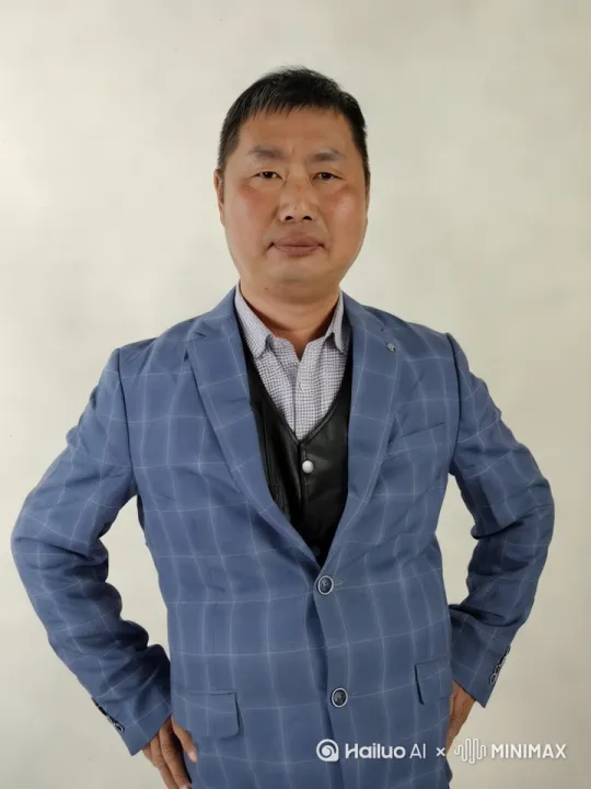 在舞台上，手拿麦克风唱流行歌曲4分钟中文歌曲《真真假假》音乐视频 by Hailuo AI Video Generator