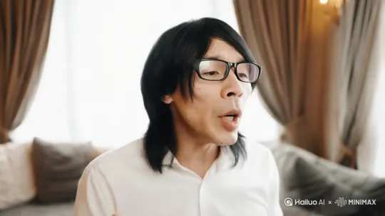 生成对口型唱歌视频，歌名，放弃你的爱 by Hailuo AI Video Generator