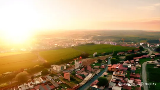 镜头1：晨光开场（全景+中景）

画面：清晨阳光洒向城市/乡村，空镜（街道、工地、农田等）逐渐出现劳动者身影。
字幕：劳动，是一切幸福的源泉。

镜头2：城市劳动者群像（中景+特写）

- 环卫工人：扫帚划过地面，落叶堆成小山（特写手部老茧）。
- 建筑工人：安全帽下汗流浃背，砌砖、搬钢筋的有力动作（中景展现工地全景）。
- 早餐摊主：热气腾腾的早点摊，双手快速分装食物（近景聚焦忙碌的手）。
字幕：每一滴汗水，都在浇灌美好。

镜头3：乡村与科技劳动者（中景+俯拍）

- 农民：弯腰耕种/收割，手掌捧起金黄稻谷（特写谷物滑落）。
- 科研人员：实验室里专注调试设备，数据图表闪烁（俯拍键盘敲击画面）。
字幕：劳动，让土地生长希望，让创新点亮未来。

镜头4：温情互动（近景+特写）

- 教师：在黑板书写，转身时粉笔灰飘落肩头，与学生互动微笑。
- 医护人员：戴手套的手轻握患者，监护仪显示平稳心跳（手部特写+眼神交流）。
字幕：劳动里的温度，是守护与责任。

镜头5：全民劳动场景（全景+跟拍）

画面：志愿者清理社区、学生植树、年轻人职场协作……人群涌动，笑容洋溢。
旁白/字幕：从晨光到暮色，每一份劳动都值得被致敬！
结尾画面：劳动者们面向镜头微笑，叠加“劳动最光荣”大字+红旗/向日葵元素。
音效：轻快的背景音乐渐强，收尾用掌声或鸟鸣声烘托氛围。

时长：约1-2分钟，可根据需求增减职业场景，镜头切换节奏明快，突出力量感与温暖感。 by Hailuo AI Video Generator