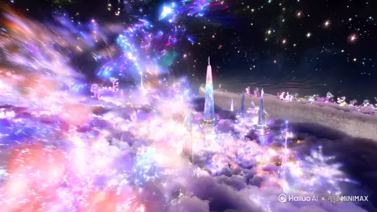以下是针对「天空+星河+梦幻+轻科幻」主题的6秒短视频生成方案，基于假设性海螺AI功能优化设计：

---

### 🌌 **强化版提示词公式**  
**核心描述**：  
`A cosmic ballet of swirling nebula clouds in lavender and silver, holographic constellations pulsing with quantum light, floating crystalline obelisks reflecting stardust, 4K ultra-detailed, Unreal Engine 5 realism with Octane Render lighting, sci-fi surrealism meets Ghibli's whimsy, time-lapse star trails, chromatic aberration glitches`

**关键参数**（如支持）：  
`--ratio 16:9 --duration 6s --motion_speed 0.8 --particle_density 75% --hologram_opacity 0.6`

---

### 🛸 **6秒分镜节奏设计**  
| 时间段 | 视觉焦点 | 动态设计 |  
|-------|----------|----------|  
| 0-2s  | 银河俯冲视角：穿越星云漩涡 | 镜头旋转+径向模糊，粒子拖尾效果 |  
| 2-4s  | 悬浮科幻纪念碑：表面浮现发光符文 | 微距镜头推进，表面粒子解算 |  
| 4-5.5s| 能量脉冲：从纪念碑射向星团 | 光束粒子分层（主光柱+辉光+散尘） |  
| 5.5-6s| 全屏星光呼吸式明暗 | 添加RGB分离故障艺术效果 |  

---

### 🎛️ **技术增强策略**  
1. **动态效率优化**  
   - 用`光流补帧`替代逐帧生成，提示词后加`[motion blur:1.2]`  
   - 对非焦点区域使用`动态降噪`参数（如`--background_detail 30%`）

2. **科幻元素提示库**  
   ```markdown
   - 量子云层（quantum-cloud-layering）  
   - 非牛顿流体防护罩（non-newtonian forcefield）  
   - 全息星图（holographic starchart HUD）  
   - 曲速涟漪（warp-speed ripples）
   ```

3. **物理模拟参数建议**（如支持）  
   ```python
   {
     "nebula_vorticity": 0.7,      # 星云涡旋强度
     "stardust_sedimentation": 0.3 # 星尘沉降速度
   }
   ```

---

### 🔄 **备选工作流**  
若直接生成效果不佳，可尝试：  
1. **三帧关键动画法**  
   - 生成：`起始帧+中间动态帧+结束帧`  
   - 用[FILM](https://film-net.github.io/)算法补间生成60帧（25fps*6s=150帧需二次补帧）

2. **AE后期增强**  
   ```markdown
   1. 基础层：AI生成视频  
   2. 叠加层：用Trapcode Starglow添加星光闪耀  
   3. 变形层：应用CC Glass效果模拟能量场  
   4. 音效层：添加NASA真实星云声波化低频音效
   ```

---

### ⚡ 执行建议  
1. 首轮测试用`512x512`分辨率快速验证动态逻辑  
2. 锁定最佳动态参数后切换`1024x576`最终输出  
3. 若出现画面撕裂，提示词后追加`[temporal coherence]`提升时间连续性  

建议从「星云漩涡+单悬浮物」的最小可运行单元开始迭代，逐步增加科幻元素复杂度。 by Hailuo AI Video Generator