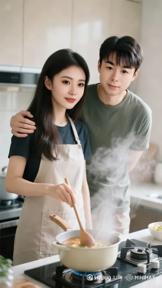 衔接图片中人物接下来应该有的动作，自然流畅，无瑕疵，逻辑合理，真实人像摄影风格。[右移,左摇,跟随] by Hailuo AI Video Generator