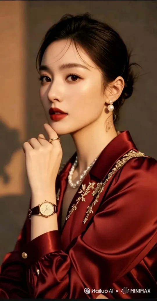 回头一笑倾城倾国，瞬间变成漏迷人的双肩，花边黑丝文胸，三脚内裤头，脚趾头晶莹剔。[推进,右移,跟随][左移,右摇,跟随] by Hailuo AI Video Generator