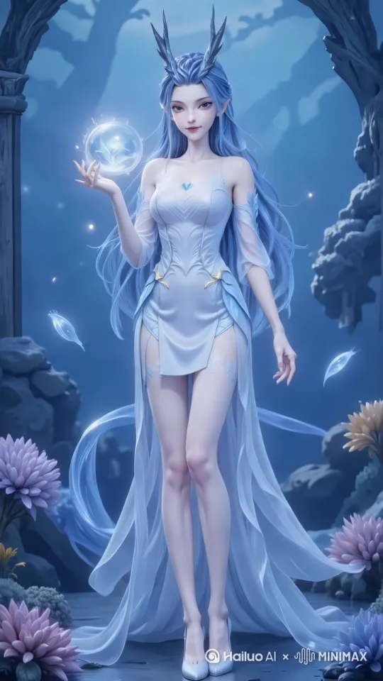 人物慢慢往前走[拉远,跟随]，同时嘴里说着：“有兴趣做个交易吗？大哥！呵呵呵呵！” by Hailuo AI Video Generator