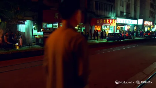 分镜词设计
胶片电影感
- 手持跟拍东山口夜归人背影
- 广角镜头捕捉有轨电车驶过江畔光轨
- 旋转楼梯俯拍人物仰望玻璃穹顶星芒
- 慢摇镜头扫过大排档蒸汽与霓虹交织
- 特写咖啡杯倒影珠江新城灯光秀

 Shanghai"指令确保地域独特性。在提示词中加入"Guangzhou unique cityscape"+"风格关键词"+"--no Tokyo Shanghai"指令确保地域独特性。 by Hailuo AI Video Generator