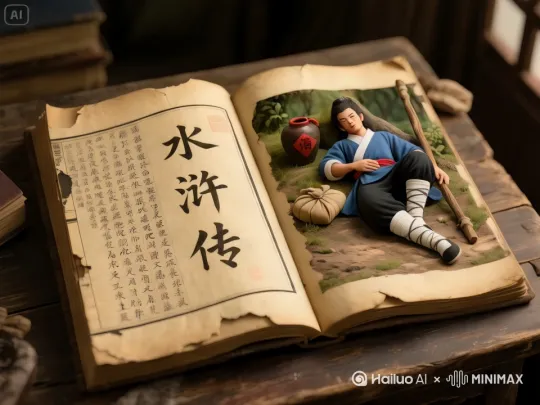 [变焦推进]至书本图片位置[推进] by Hailuo AI Video Generator